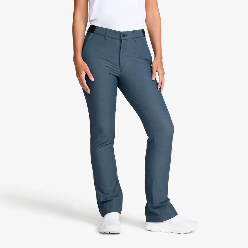 RevolutionRace Journey High-waist Pants Dame Dark Blue Melange