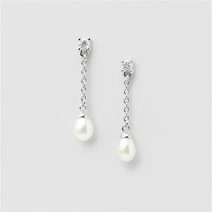 Safira Cleo Pearl Studs