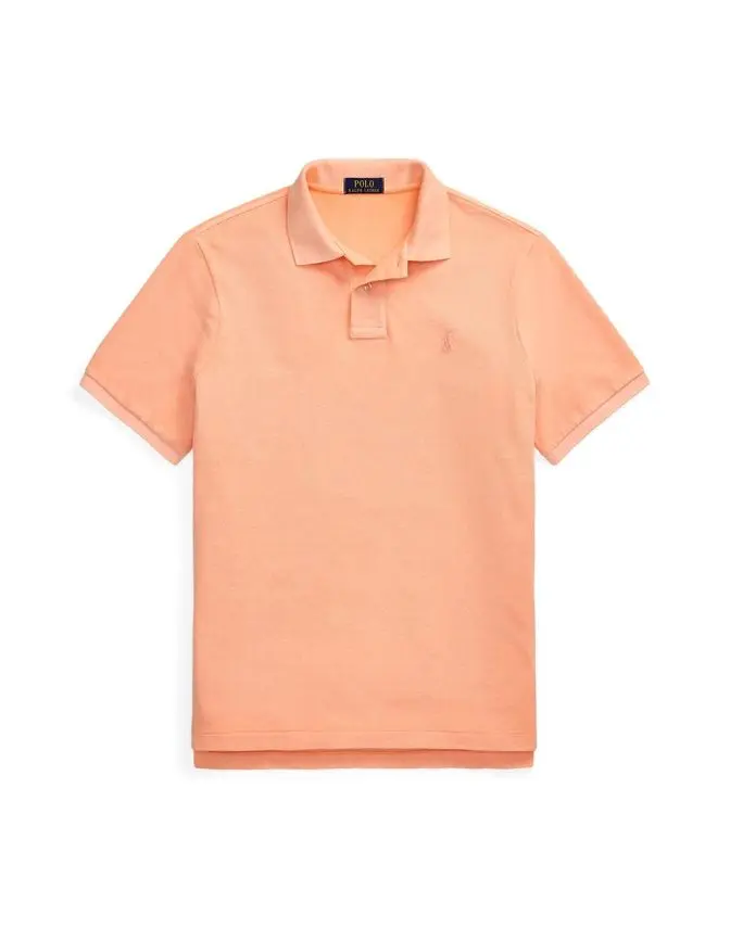 Ralph Lauren Custom Slim Fit Big Pony Mesh Polo Shirt