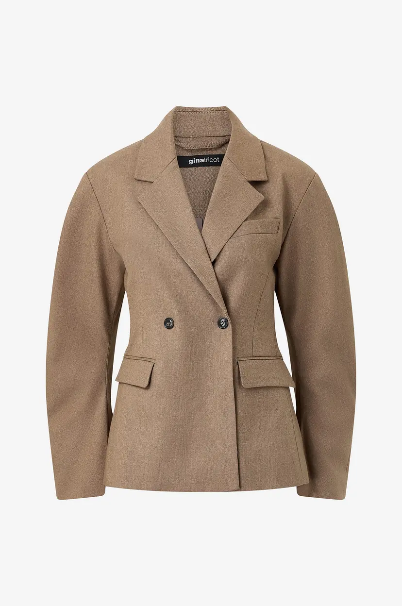 Gina Tricot Blazer Shaped - Beige