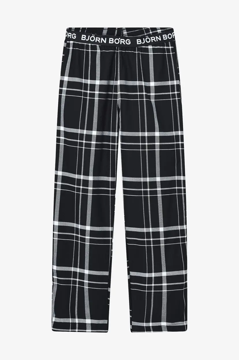 Björn Borg Pyjamasunderdel Core Flannel Pyjama Pants - Svart