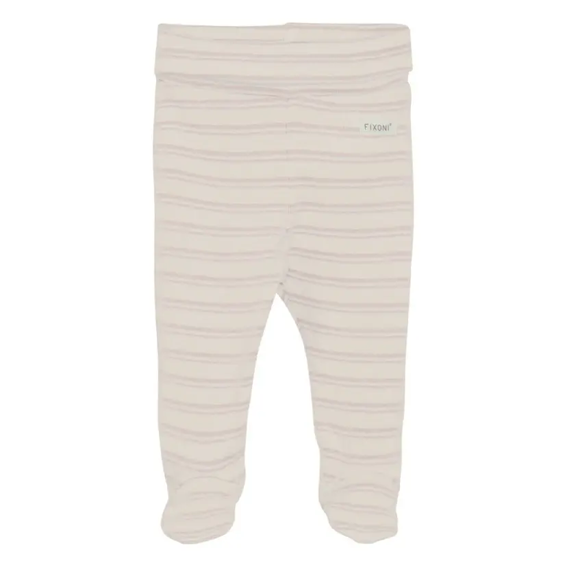 Fixoni Fixoni - Bukse Baby med fot Rib Hushed Violet