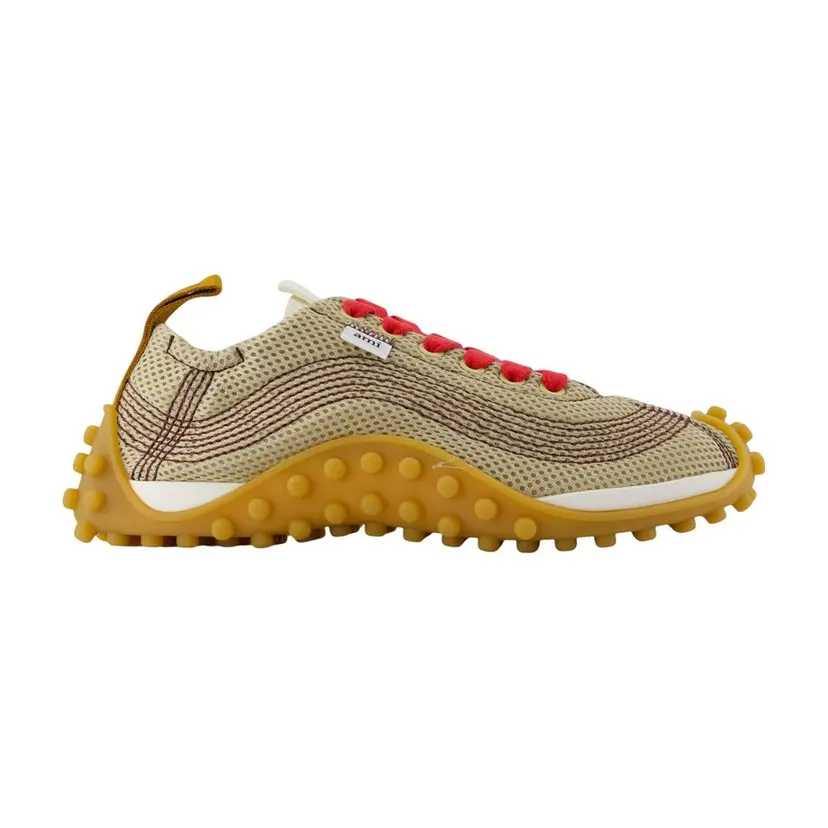Ami Paris Ami Paris Sneakers – Beige