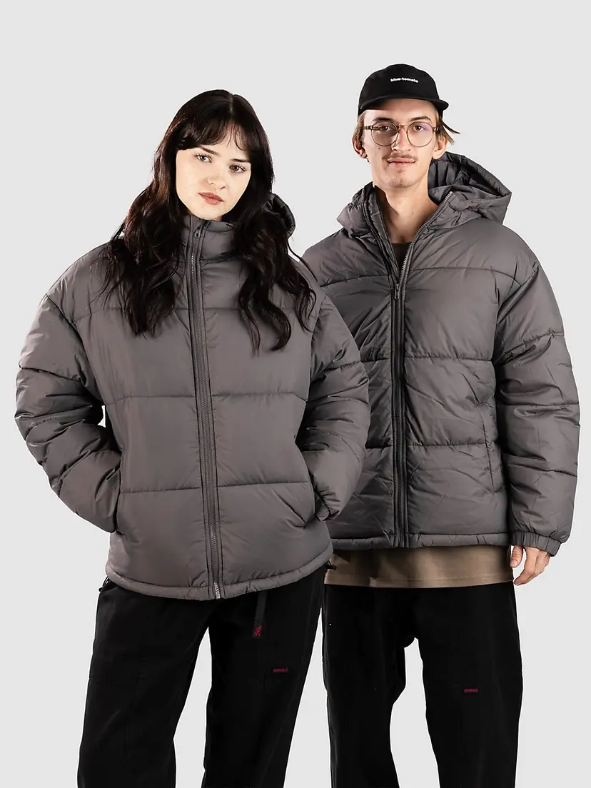 Urban Classics Urban Classics Basic With Hood Puffer Jakke svart