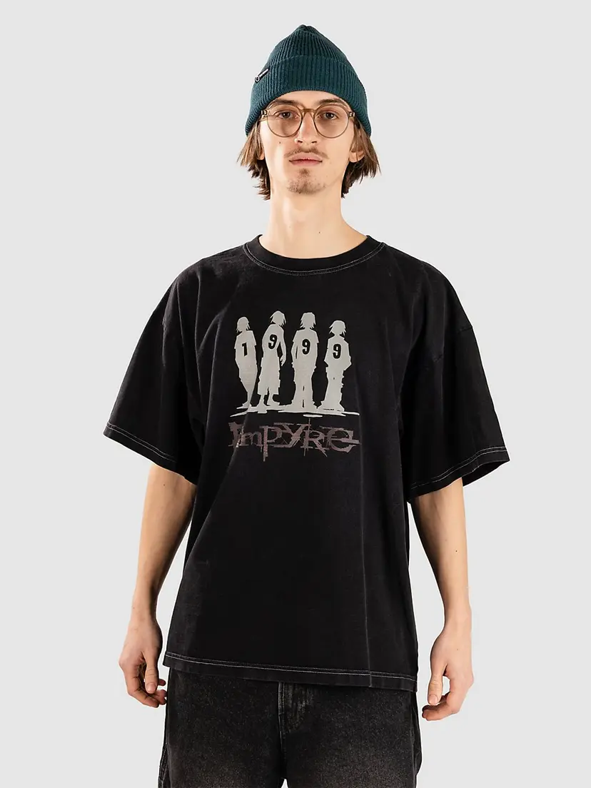 Empyre Empyre The Cooler Older Sibling Boxy T-skjorte svart