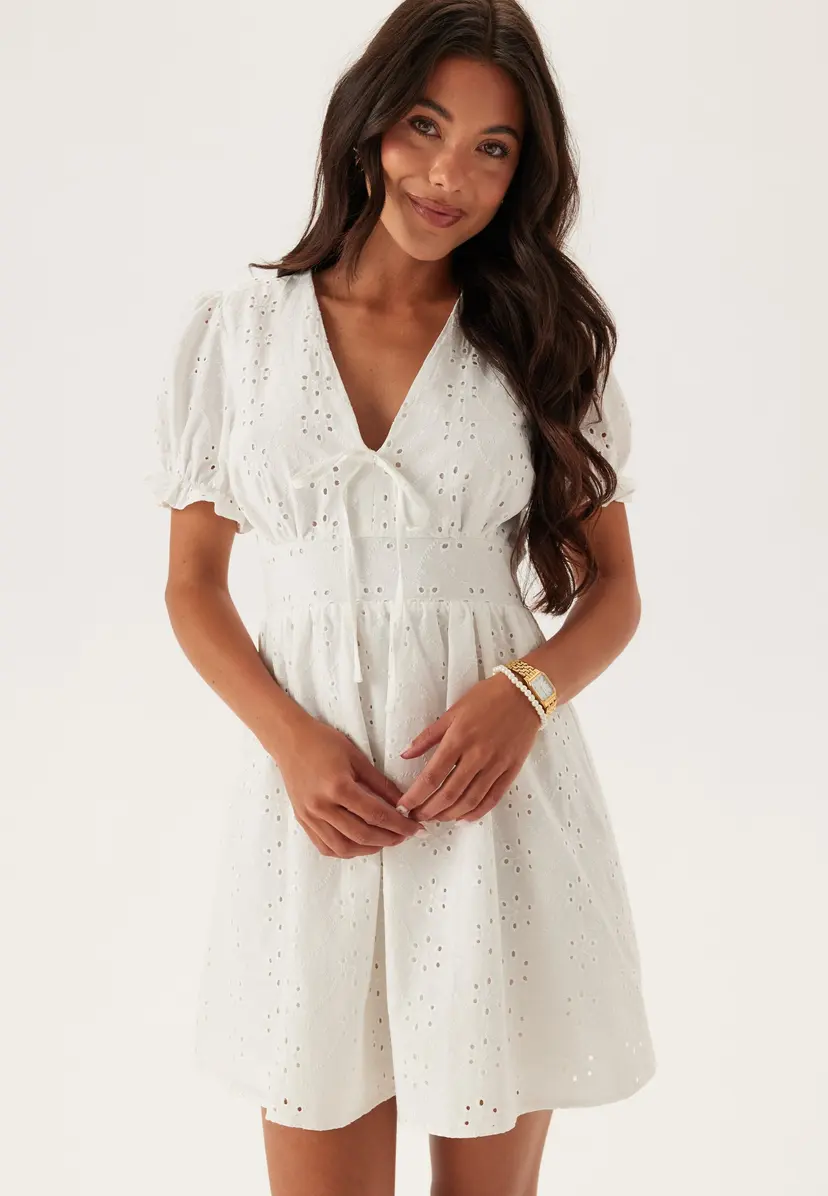 Bubbleroom Broderie Anglaise Dress