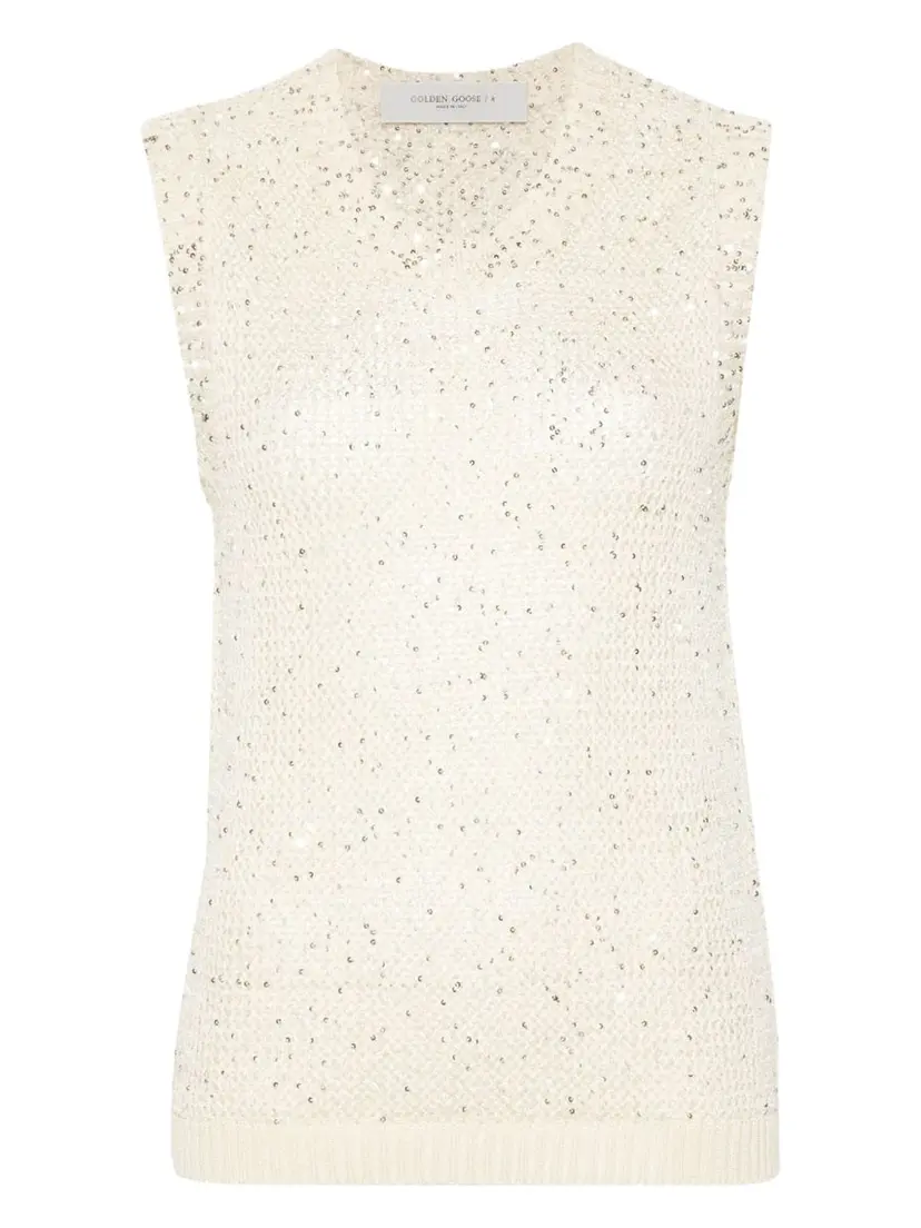Golden Goose Golden Goose Strikkegensere – Gul