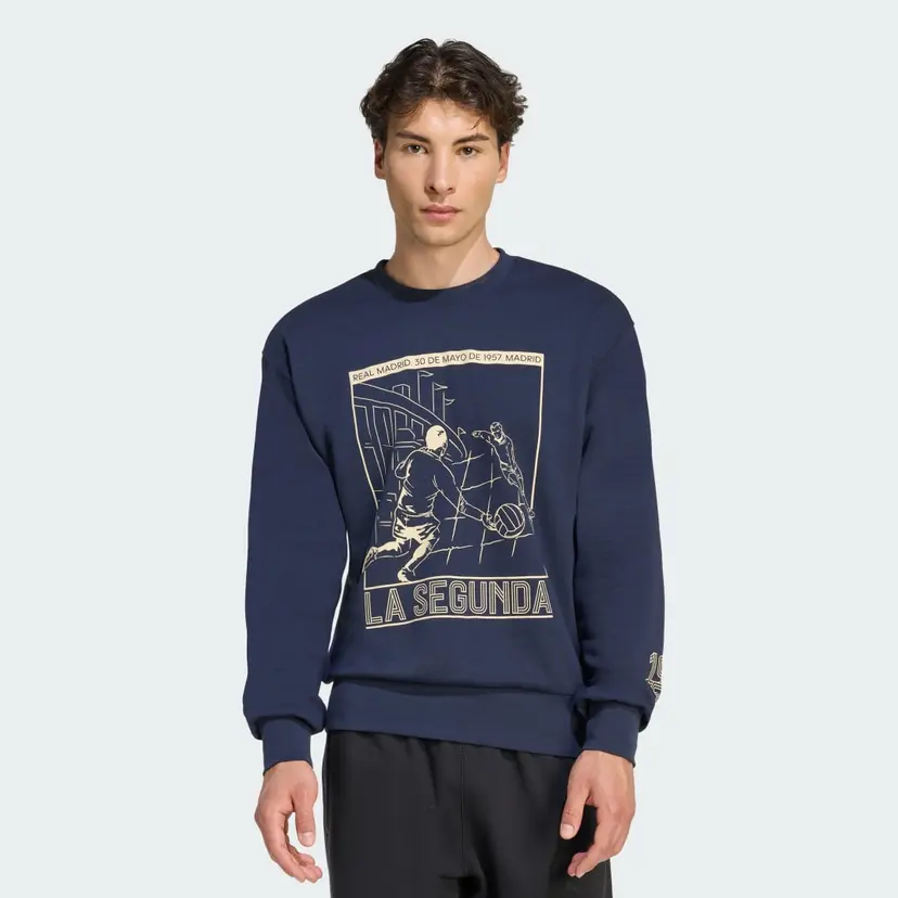 Adidas Real Madrid Heritage Crew Genser