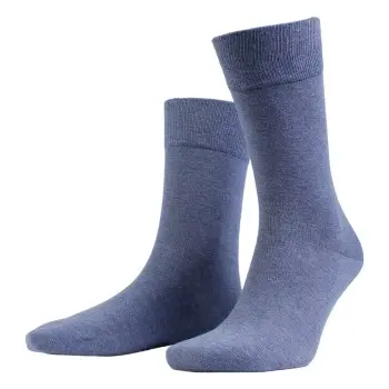 Amanda Christensen Amanda Christensen Strømper Noble Ankle Socks Denimblå Str 41/42
