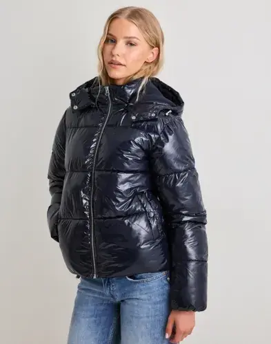 Nelly Nelly - - Everyday Shiny Puffer Jacket