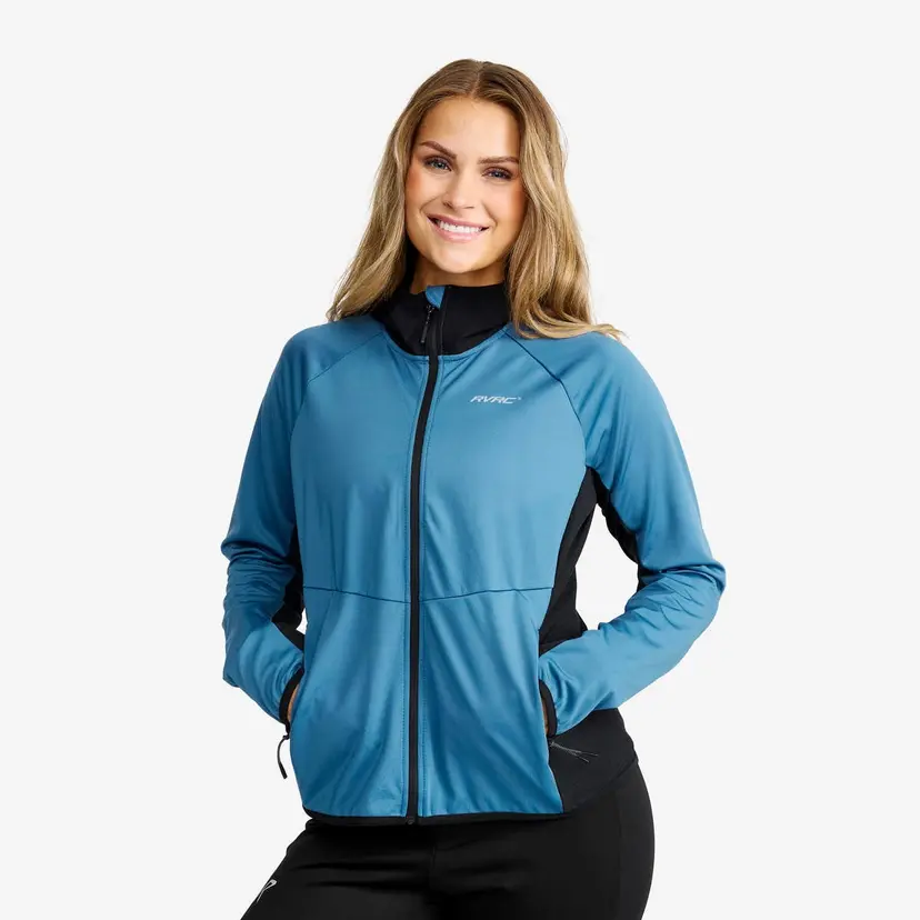 RevolutionRace Pace Hooded Wind Jacket Dame Stellar