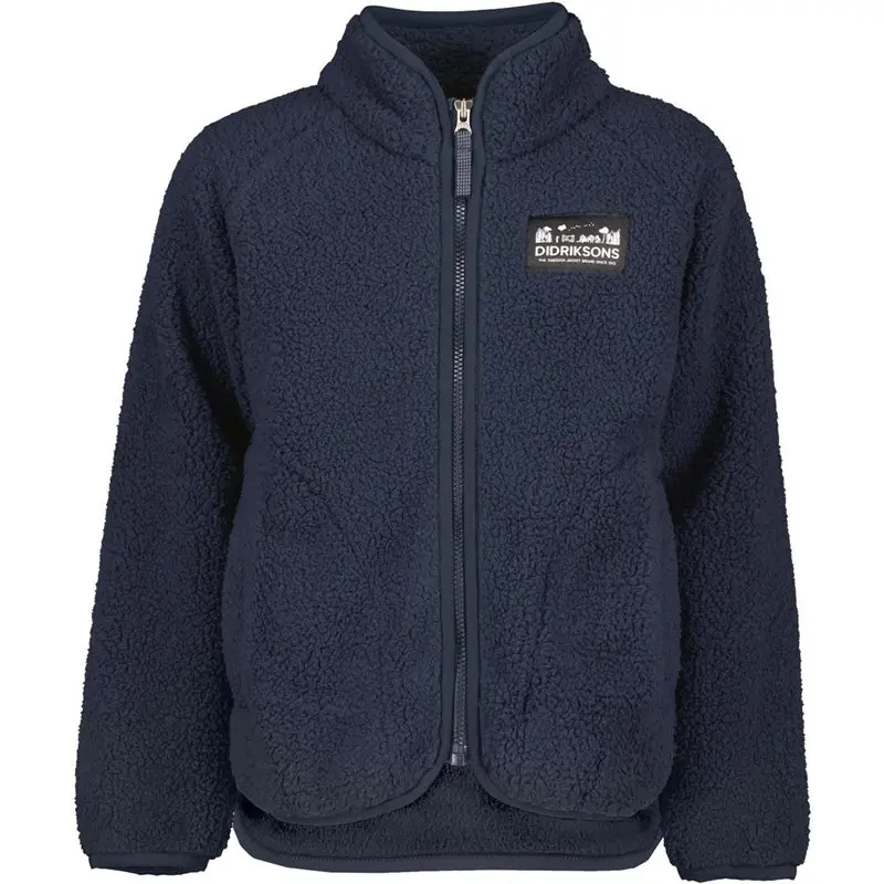 Didriksons Didriksons Gibbs Kids Fullzip 2 Navy