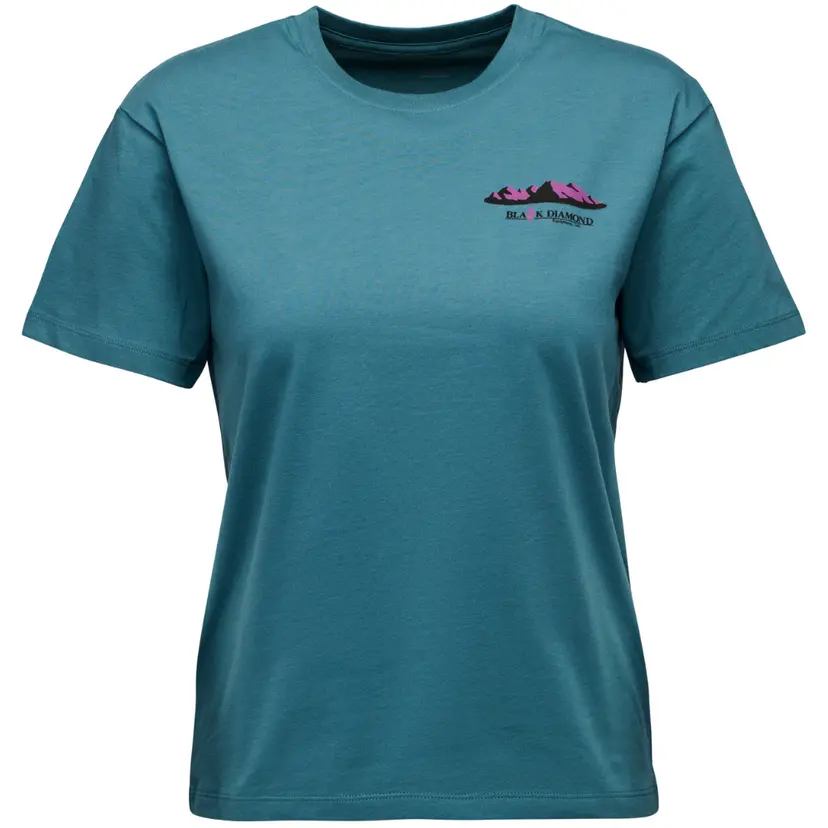 Black Diamond Black Diamond W's Mountainscape SS Tee Creek Blue