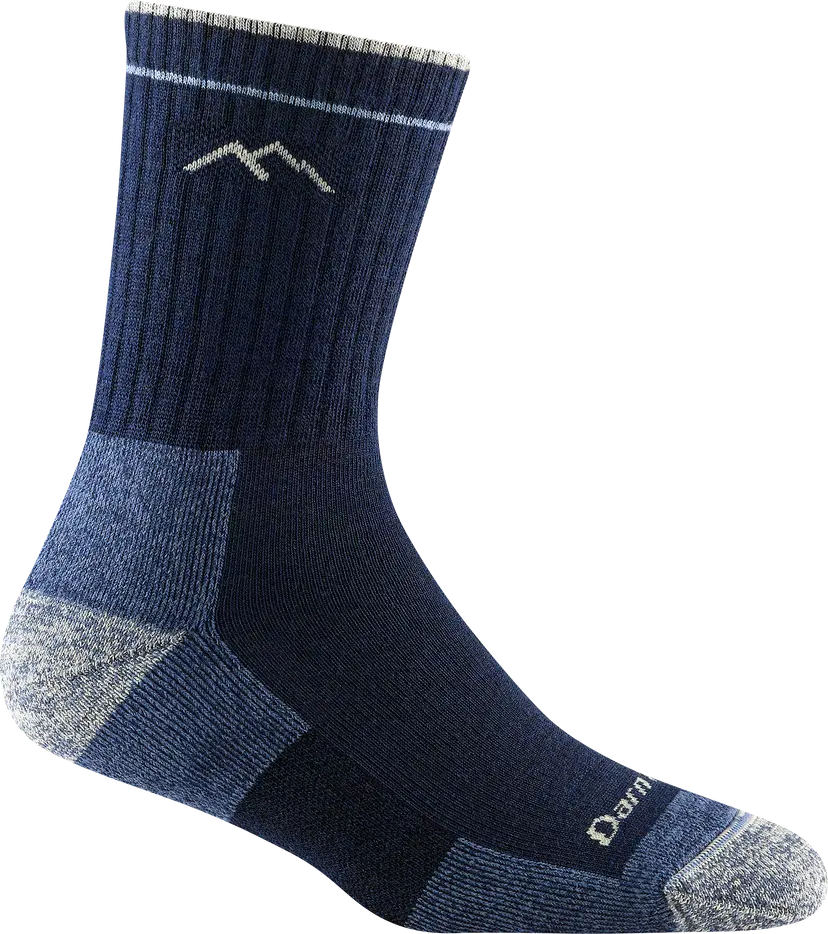 Darn Tough Darn Tough Women's Hiker Micro Crew Midweight Hiking Sock Cushion Eclipse