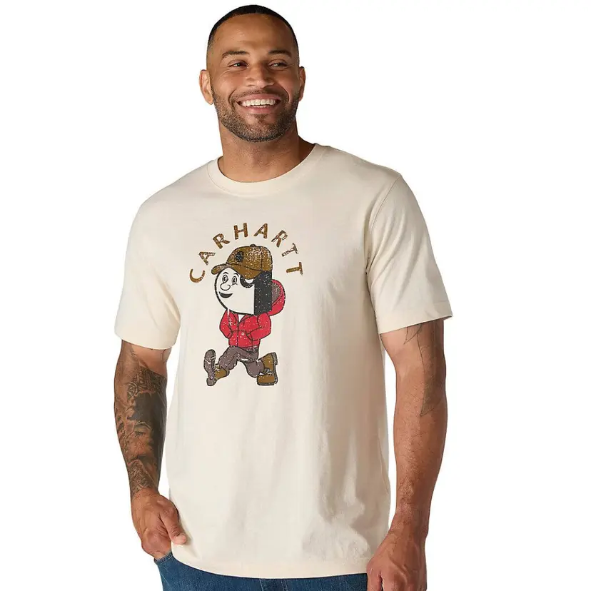 Carhartt Workwear Carhartt Workwear Active Jac Graphic T-Shirt Oat Milk