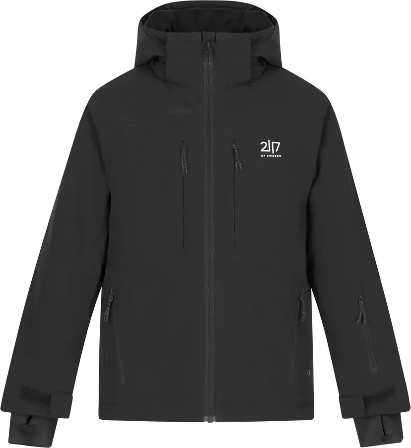 2117 of Sweden 2117 of Sweden Juniors' Light Padded Ski Jacket Lauker Black