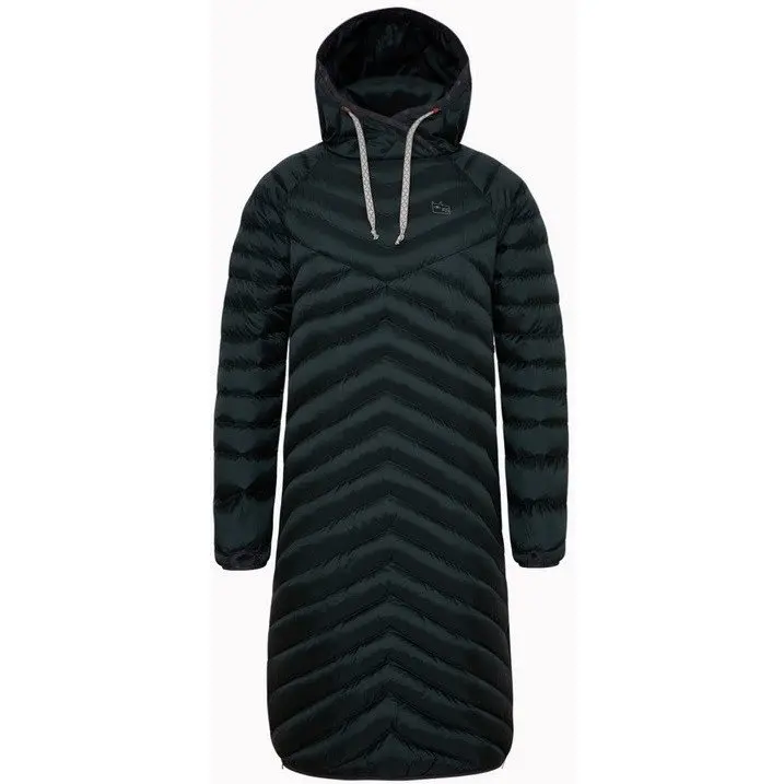 Varg Varg U Sarek Long Down Hood Anorak Dark Emerald Green