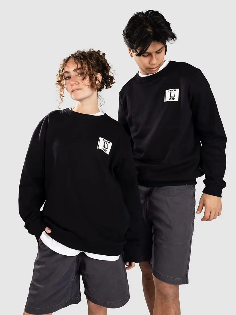 The Dudes The Dudes Switch Classic Genser svart