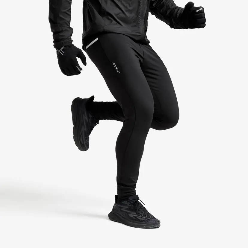 RevolutionRace Sprint Winter Tights Herre Black
