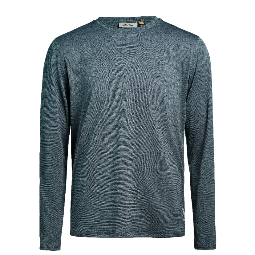 Lundhags Lundhags M's Tived Long Sleeve T-Shirt Dk Sky Blue