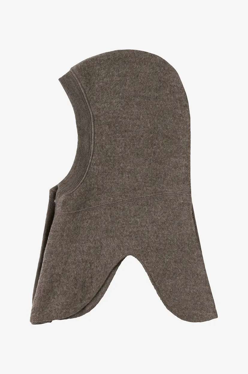 NAME IT Balaklava nmfwmino Wool Bru - Grå