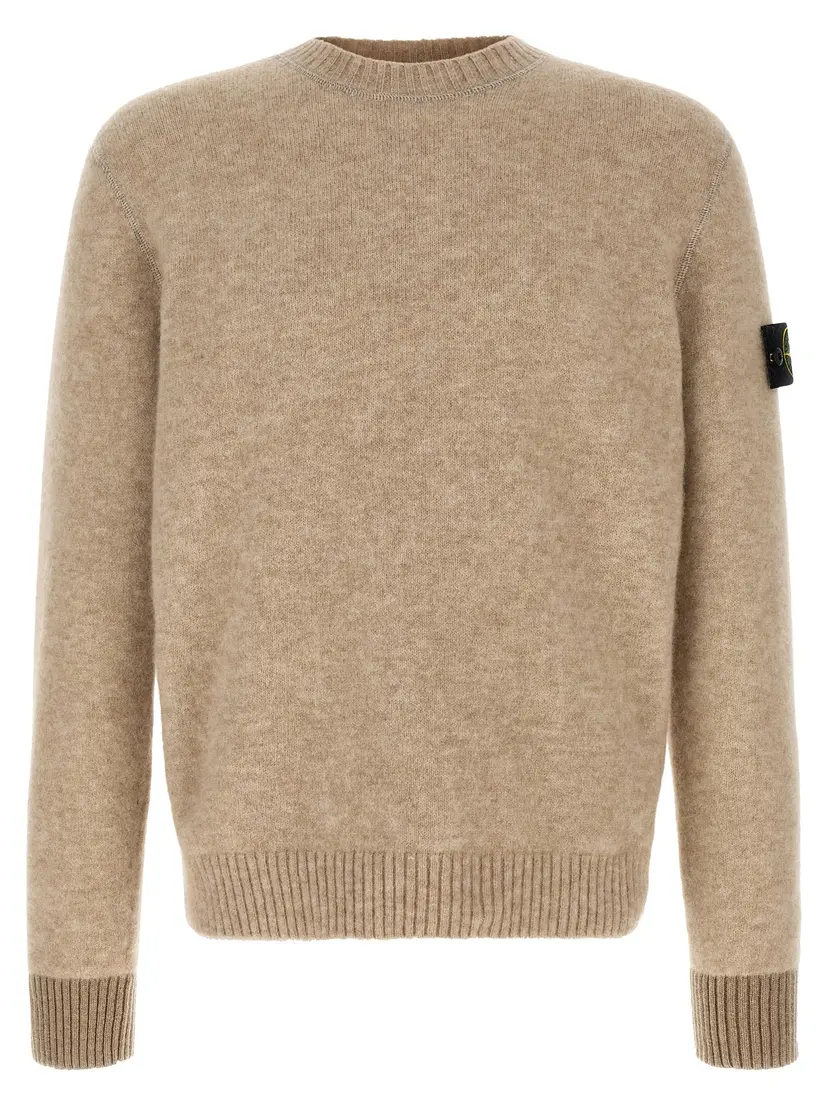 Stone Island Stone Island Strikkegensere – Beige