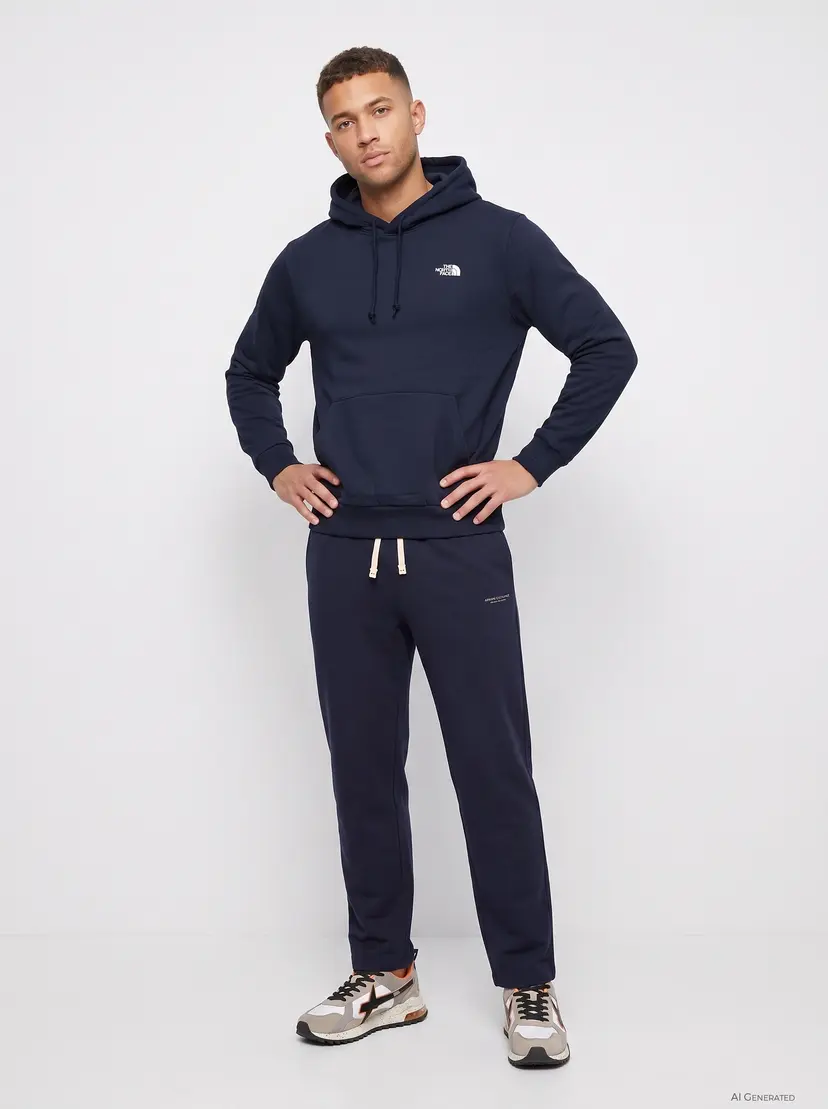 The North Face The North Face A8CWM Blue Hoodie