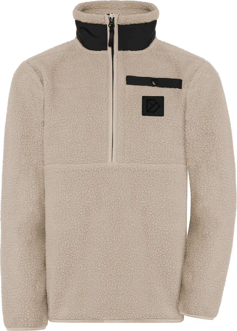 Didriksons Didriksons Kids' Joule Half Zip Beach Beige