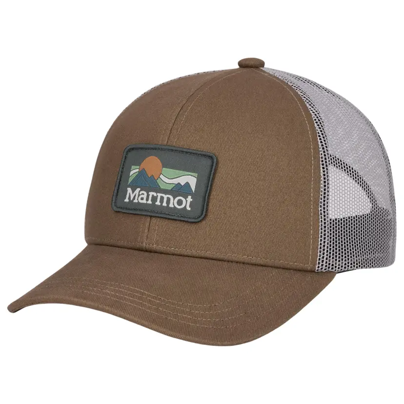 Marmot Marmot Retro Trucker Hat Olive Grove