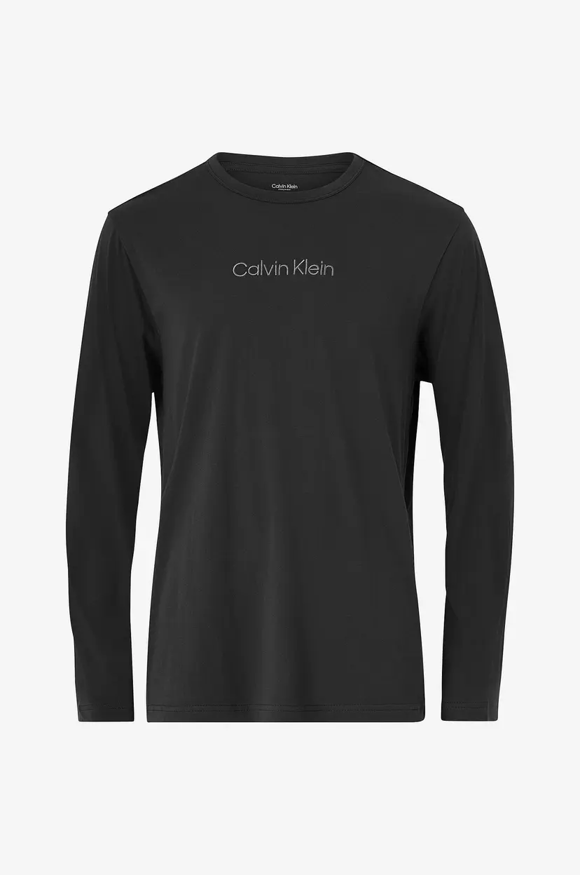 Calvin Klein T-skjorte L/S Crew Neck - Svart