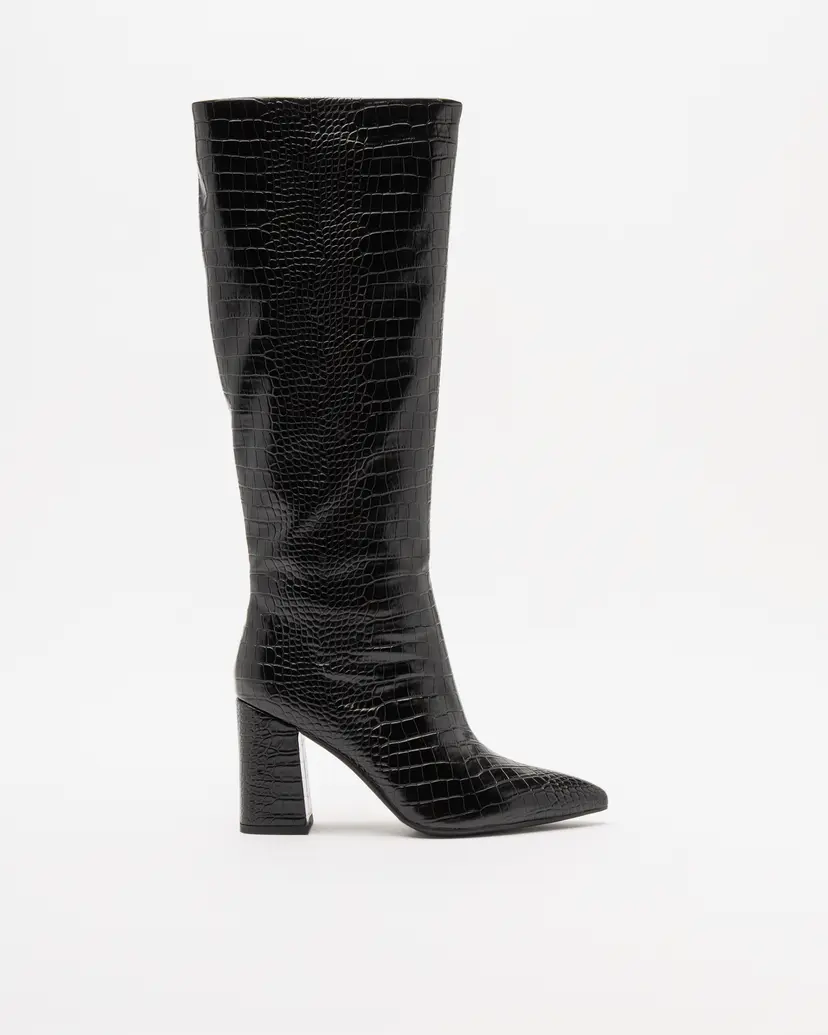 PROF PROF HY2529 Black Knee high boots