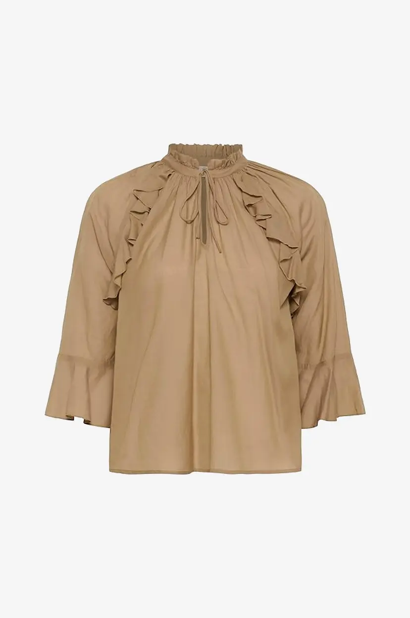 Kaffe Bluse kaFlora Blouse - Natur