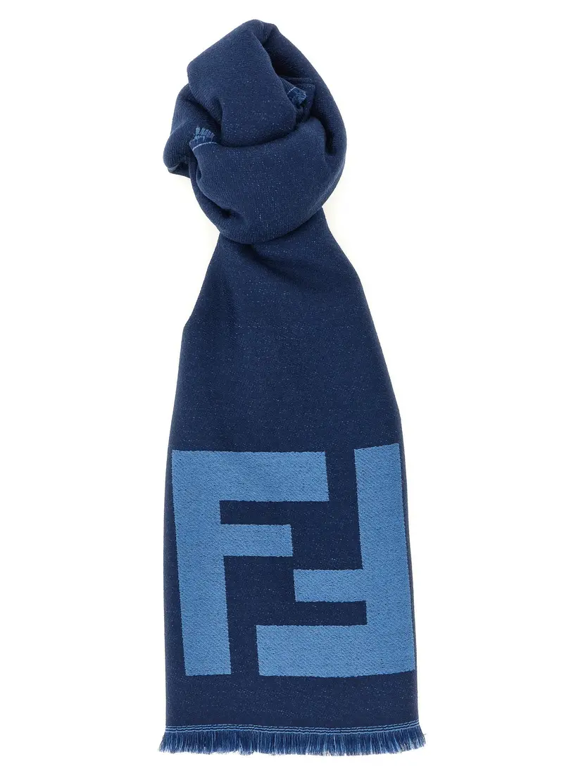 Fendi Fendi Skjerf – Blå