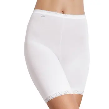 Sloggi Sloggi Truser Dam Basic Long Hvit bomull 50 Dame