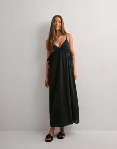 Nelly Nelly - Svart - Side Tied Dress