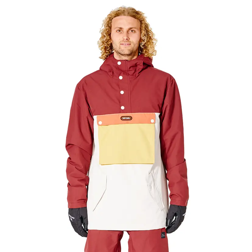 Rip Curl Rip Curl Men's Primative Anorak Jacket Maroon