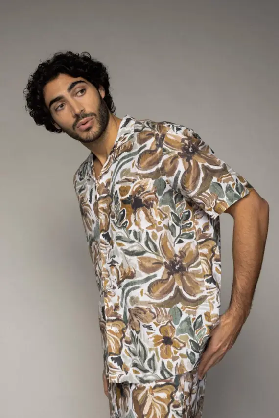 Mos Mosh MMGBabel Sun Linen SS Shirt