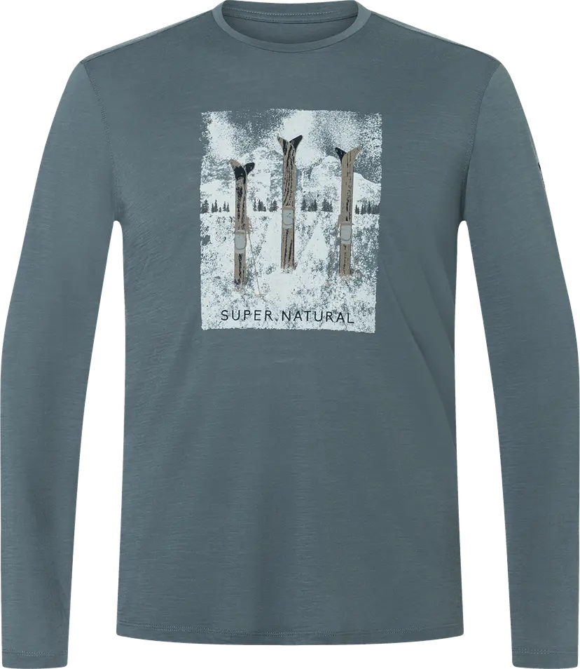 Super.Natural super.natural Men´s Triple Ski Long Sleeve Stormy Weather/various