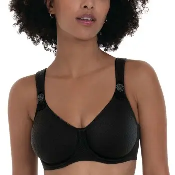 Anita Anita BH Leni Comfort Wired Bra Svart B 75 Dame