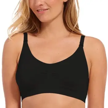 Magic Magic BH Comfort Spagetti Bra Svart polyamid Large Dame