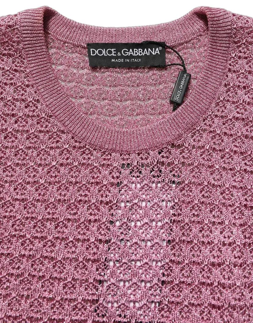 Dolce & Gabbana Dolce & Gabbana Strikkegensere – Rosa