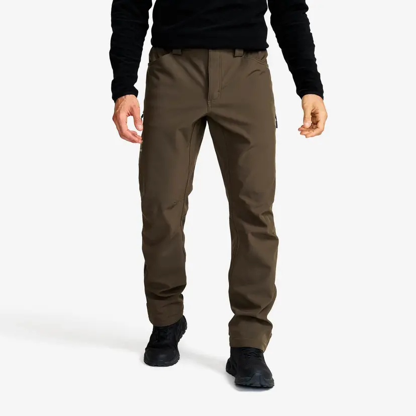 RevolutionRace Hiball Essential Softshell Pants Herre Mud