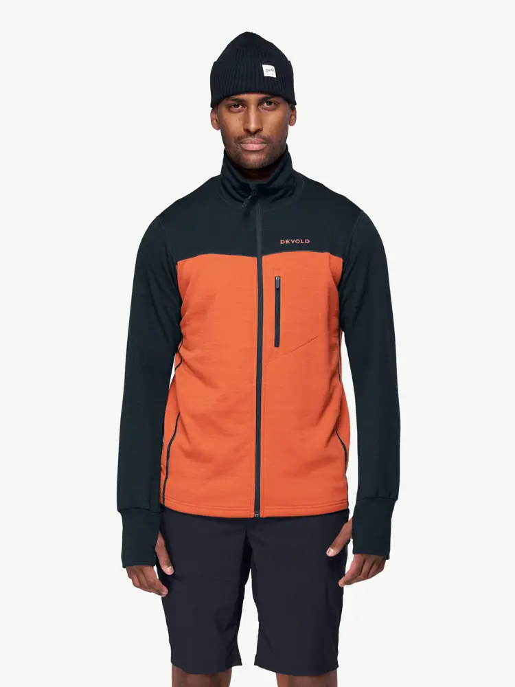 Devold Devold - Explorer Merino Jakke Herre - Large - Oransje