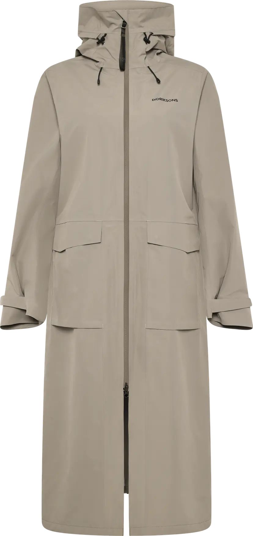 Didriksons Didriksons Women's Nadja Parka Long 4 Ash Brown