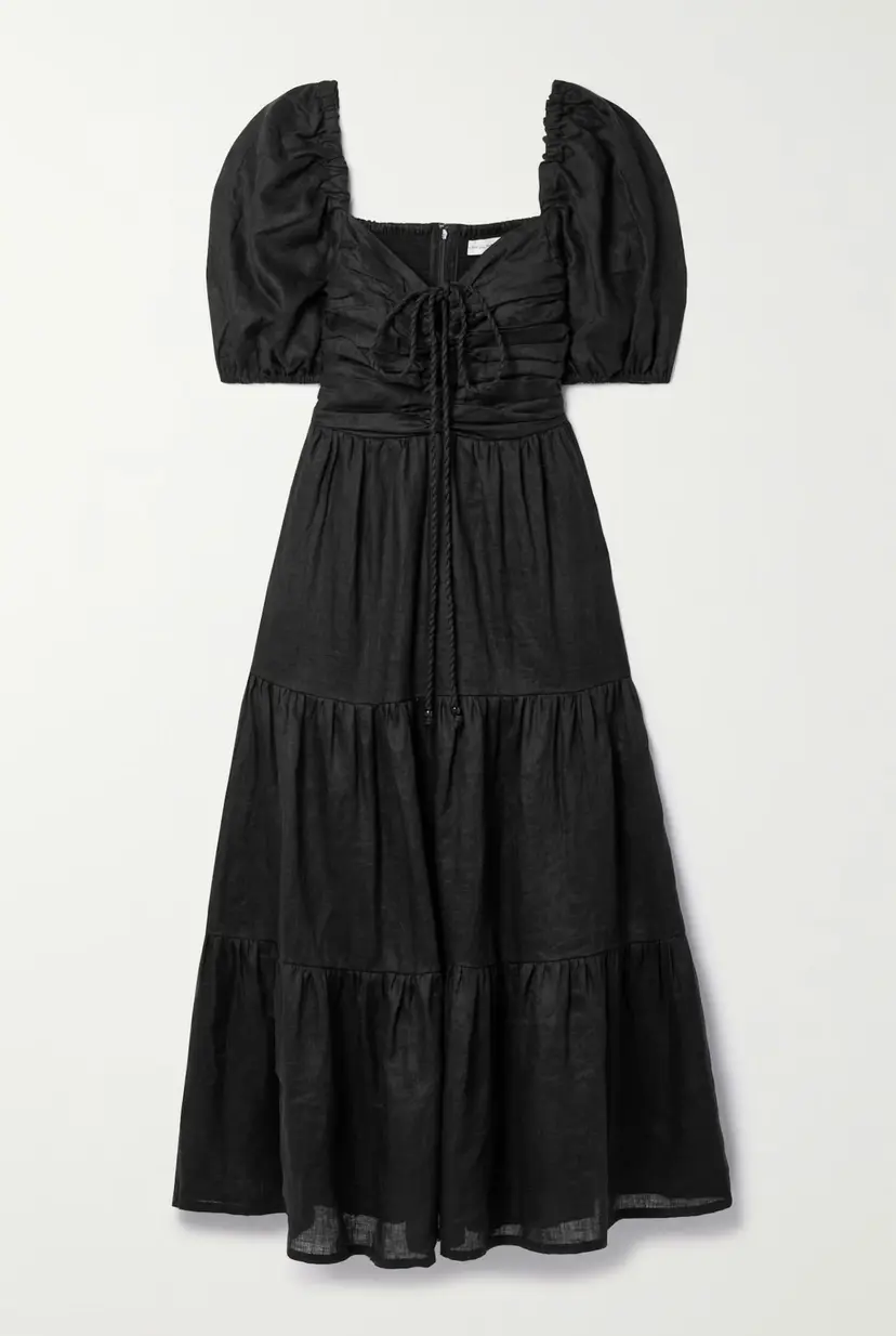 Faithfull The Brand Palacio Midi Dress