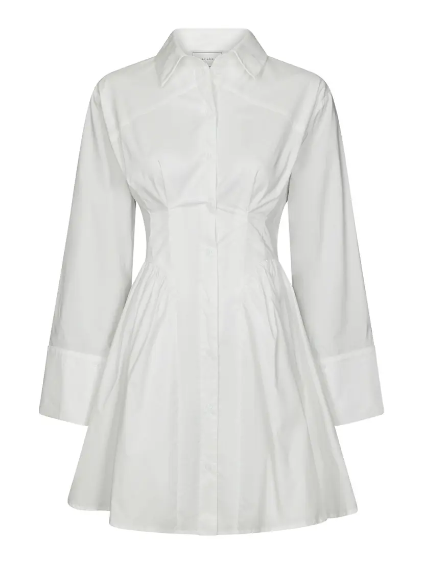 Neo Noir Ulissa Poplin Shirt Dress