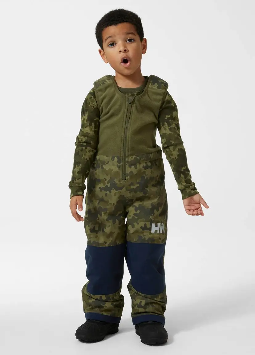 Helly Hansen Helly Hansen K Vertical Ins Bib Pant Utility Green Aop (98 /3 år)
