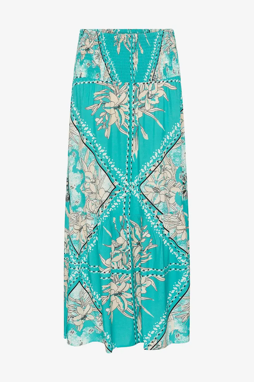 Cream Maxi skjørt crTiah Skirt - Blå