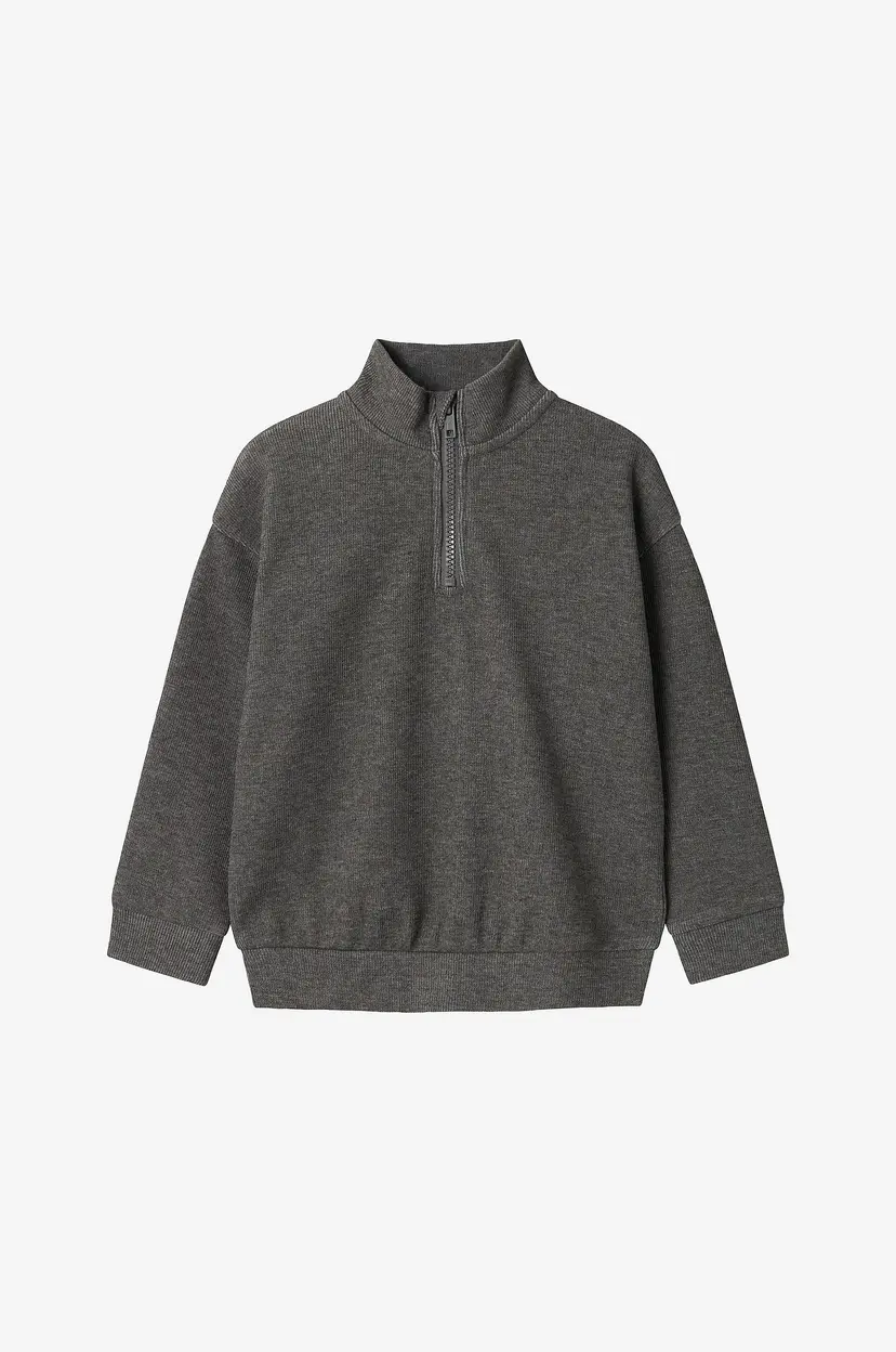NAME IT Collegegenser nmmTammes Nreg Sweat Unb - Grå