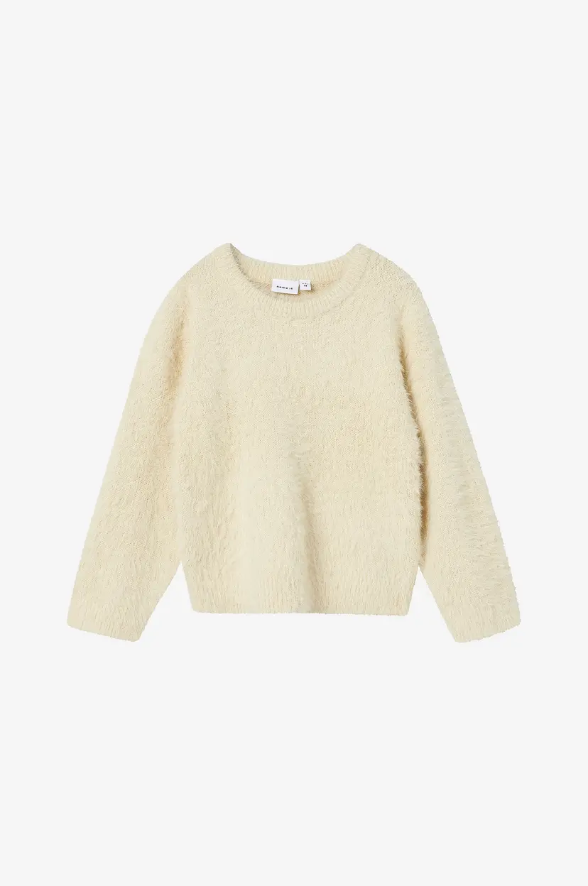 NAME IT Genser nmfNannelise LS Knit - Beige